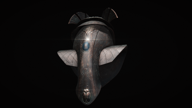 Startgate Anubis Guard Helmet 3D Art Project