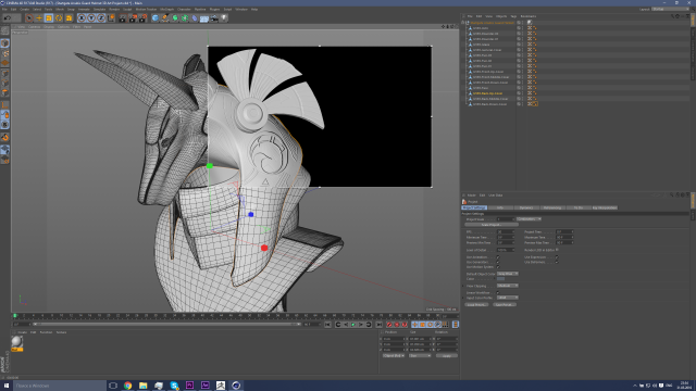 Startgate Anubis Guard Helmet 3D Art Project